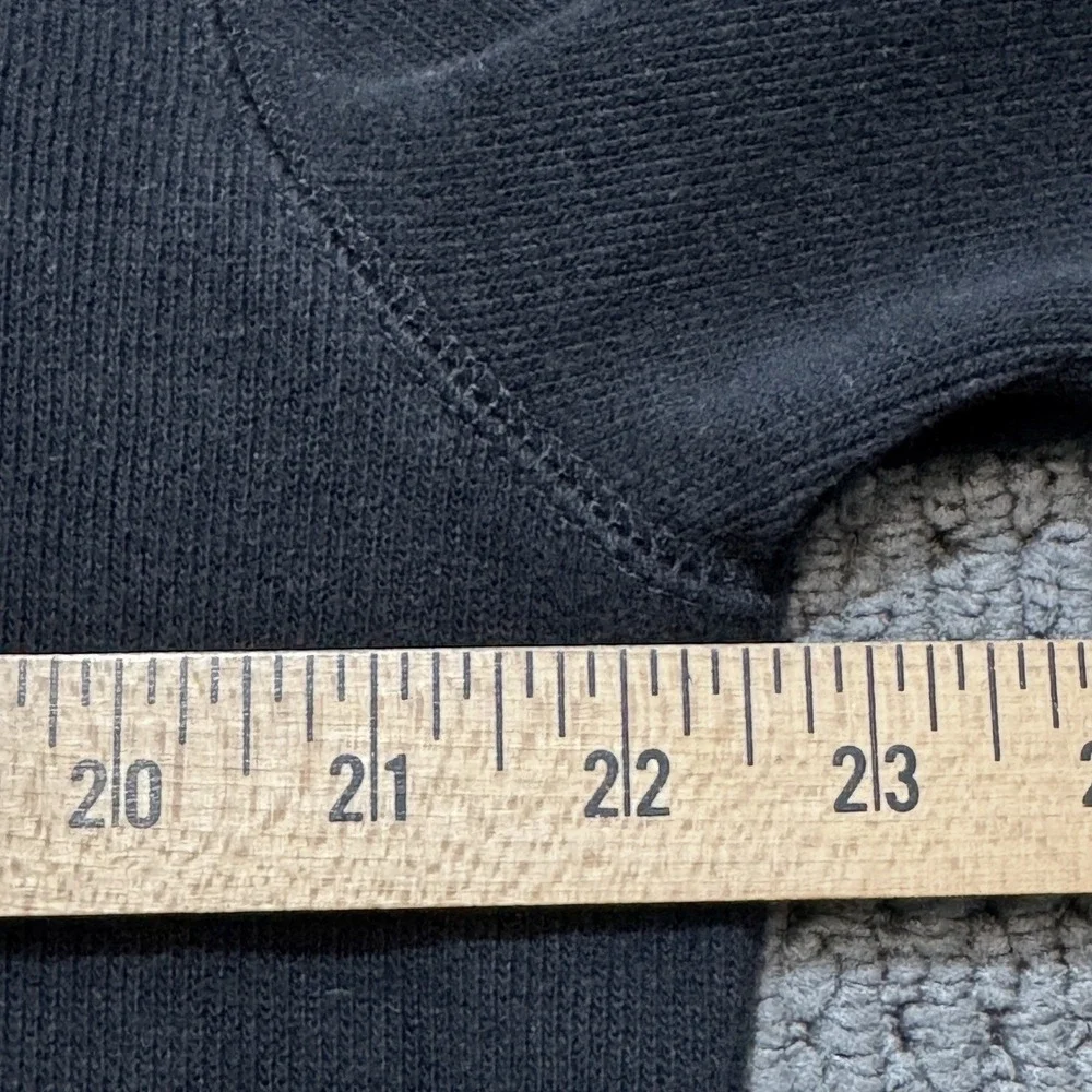 Pendleton Men's Quarter Zip Sweater Pullover Black Size Large Cotton Fishermans - Picture 5 of 8